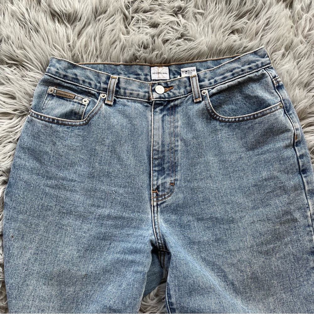 Calvin Klein High Rise Jeans - Picture 3 of 10